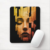 Fragmentierte Serenität - surreales digitales Port Mousepad (Mit Mouse)