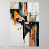 Fragmentierte Stadt Poster (Vorne)