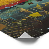 fragmentierter Horizont Poster (Ecke)