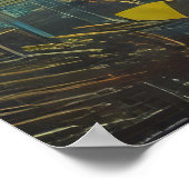 fragmentierter Horizont Poster (Ecke)