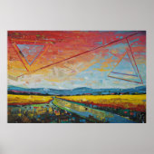 fragmentierter Horizont Poster (Vorne)