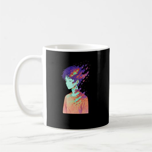 Fragmentierter Kosmos • Fragmente meiner Identität Kaffeetasse (Links)