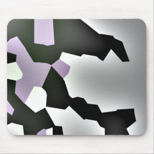 "Fragmentierter Traum" Digitale Abstrakte Kunst Mousepad