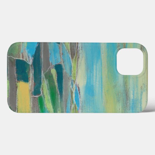 fragmentiertes Feld I Case-Mate iPhone Hülle (Rückseite (Horizontal))