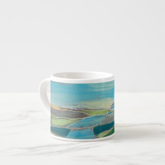 fragmentiertes Feld I Espressotasse (Vorderseite Links)