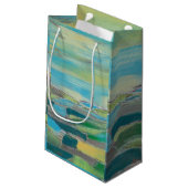 fragmentiertes Feld I Kleine Geschenktüte (Rückseite Schrägansicht)