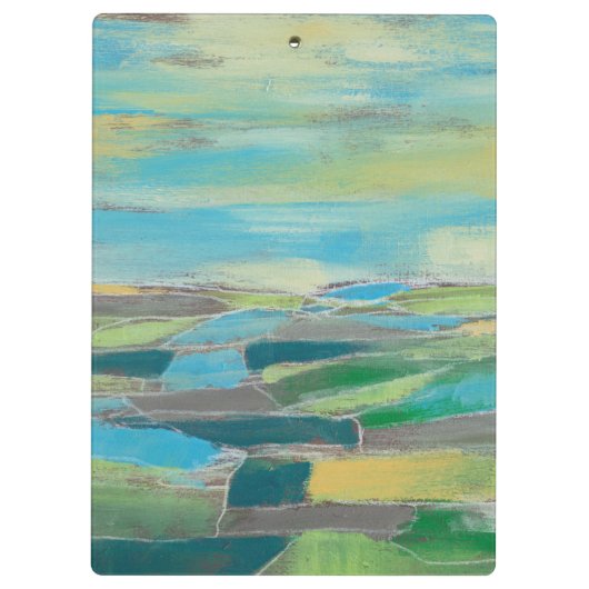 fragmentiertes Feld I Klemmbrett (Rückseite)