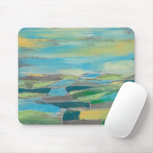 fragmentiertes Feld I Mousepad (Mit Mouse)