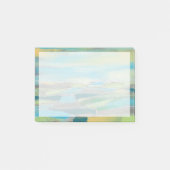 fragmentiertes Feld I Post-it Klebezettel (Vorderseite)