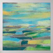 fragmentiertes Feld I Poster (Vorne)