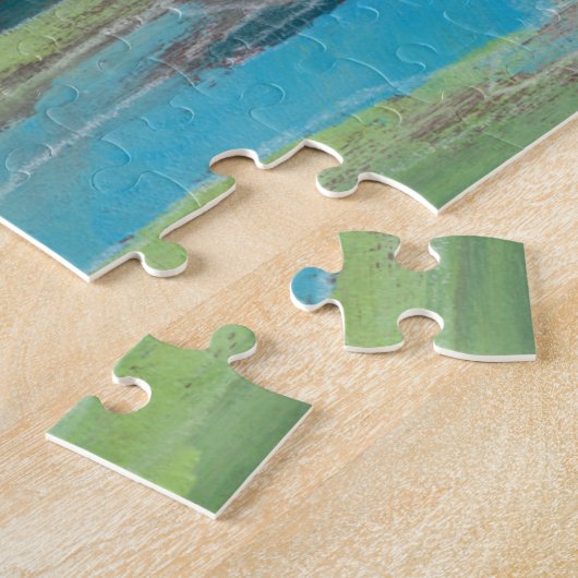 fragmentiertes Feld I Puzzle (Seite)