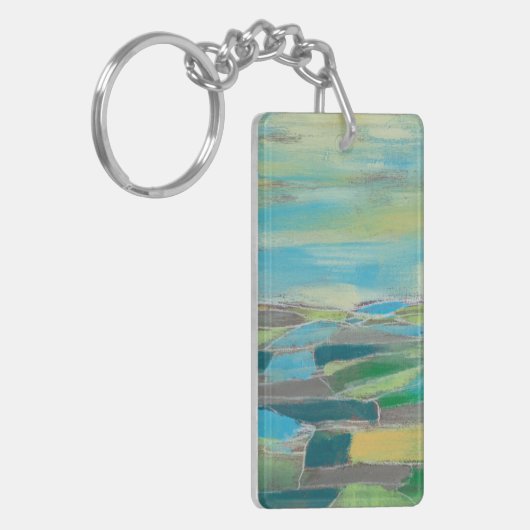 fragmentiertes Feld I Schlüsselanhänger (Vorderseite links)