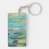 fragmentiertes Feld I Schlüsselanhänger (Rückseite)