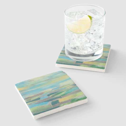 fragmentiertes Feld I Steinuntersetzer (Seitenansicht)