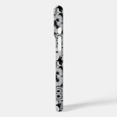 Fragmentiertes Zahlenmuster Case-Mate iPhone Hülle (Rückseite / Links)