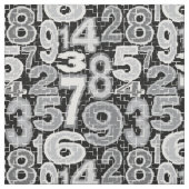 Fragmentiertes Zahlenmuster Stoff (Muster)