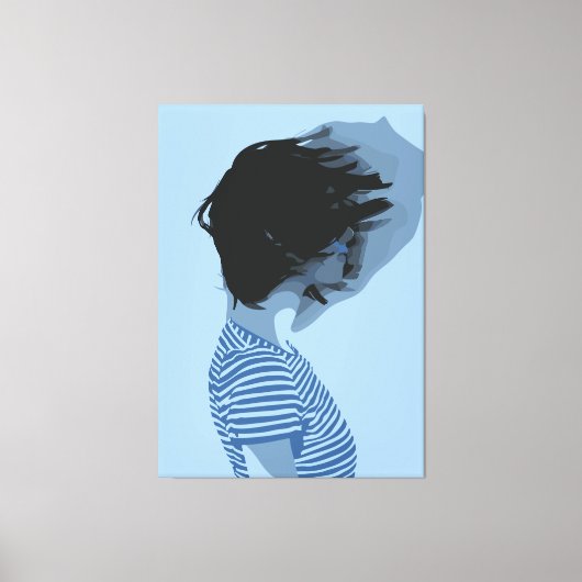 Fragmentierung Leinwanddruck (Vorderseite)