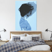 Fragmentierung Leinwanddruck (Insitu (Schlafzimmer))