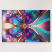 Fragmentos de mariposa puzzle (Horizontal)