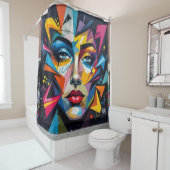 Fragments Of Identity -  Duschvorhang (Beispiel)