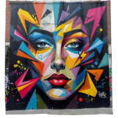 Fragments Of Identity - Duschvorhang (Vorderseite)