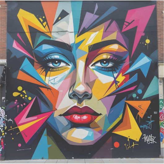 Fragments Of Identity - Square Vinyl Aufkleber (Vorderseite)