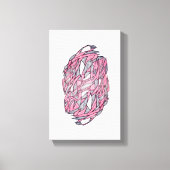 Fragments of Light – Modern Geometric Abstract Ca Leinwanddruck (Vorderseite)