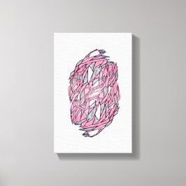 Fragments of Light – Modern Geometric Abstract Ca Leinwanddruck