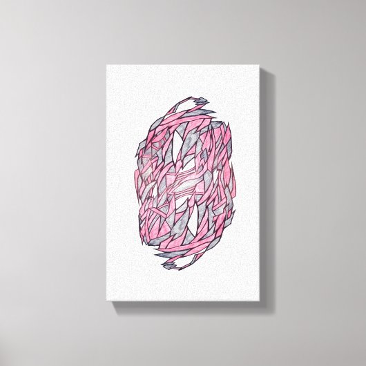 Fragments of Light – Modern Geometric Abstract Ca Leinwanddruck (Vorderseite)