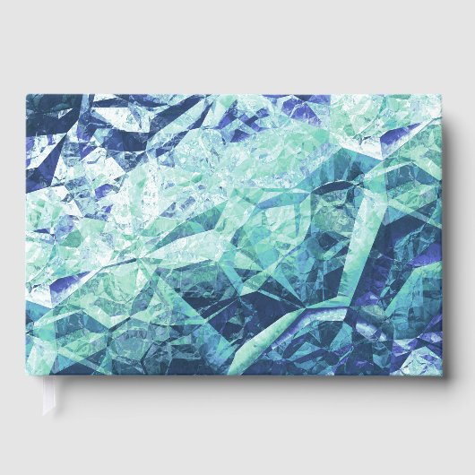 fragments of memories - cobalt and mint : gästebuch (Vorderseite)