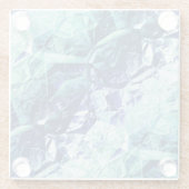 fragments of memories - cobalt blue and mint teal glasuntersetzer (Rückseite)