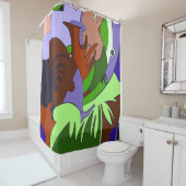 Fragments of Time Duschvorhang (Beispiel)