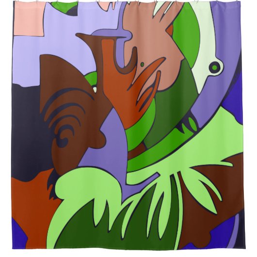 Fragments of Time Duschvorhang (Vorderseite)