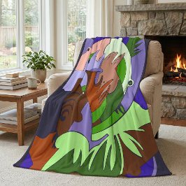 Fragments of Time Fleecedecke