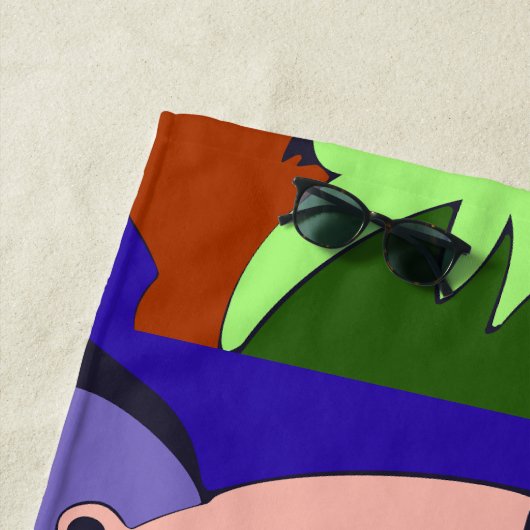 Fragments of Time Strandtuch (Beispiel)