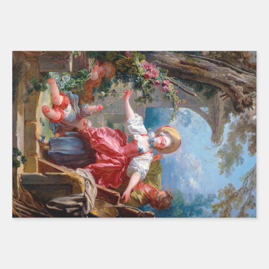 Fragonard Geschenkpapier Set (Vorderseite 3)