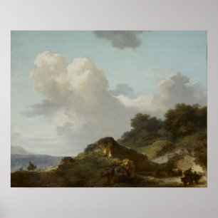 Fragonard - Jean-Honoré in Profil Poster