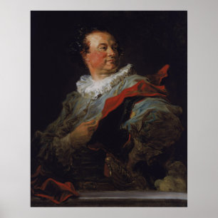 Fragonard Portrait of a Man Art Print Poster