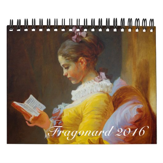 Fragonard Small 2016 Kalender (Titelbild)
