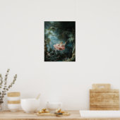 Fragonard's The Swing - Klassische Malerei Poster (Küche)