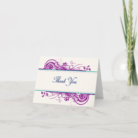 Fragrance - Art Danke Karte (Vorderseite)