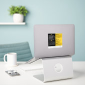 Fragranced Consumer Products - Primary Pollutants Aufkleber (Laptop auf Schreibtisch)