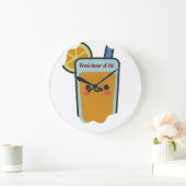 Fraîcheur d'été große wanduhr (Zuhause)