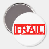 Frail-Briefmarke Magnet (Vorderseite/Rückseite)