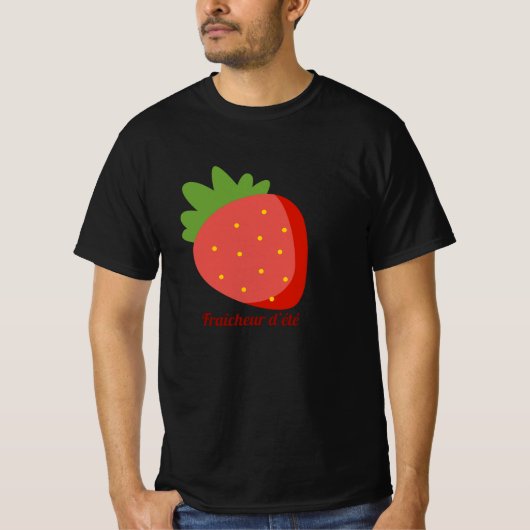 Fraise Fraîcheur d'été T-Shirt (Vorderseite)