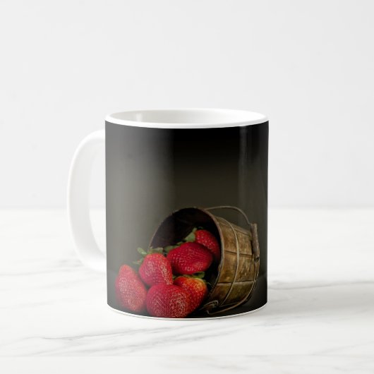 Fraise im Topf Kaffeetasse (Vorderseite Links)