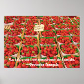 Fraises und Freundschaft Poster (Vorne)