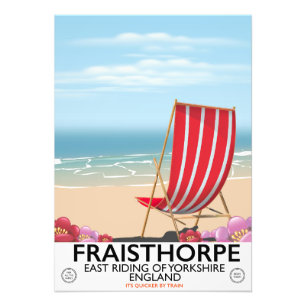 Fraisthorpe East Riding of Yorkshire, England. Fotodruck