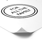 Fraisthorpe East Riding von Yorkshire, England. Poster (Ecke)