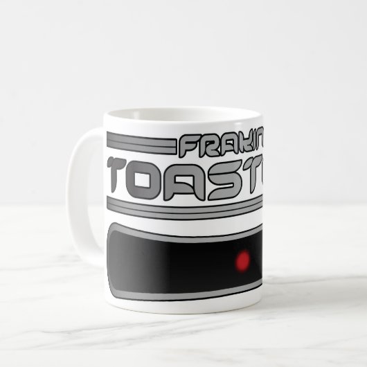Fraking Toaster Kaffeetasse (Vorderseite Links)